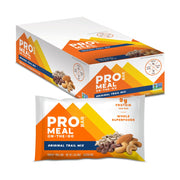 ProBar MEAL Bar Original Trail Mix unwrapped for on-the-go energy.
