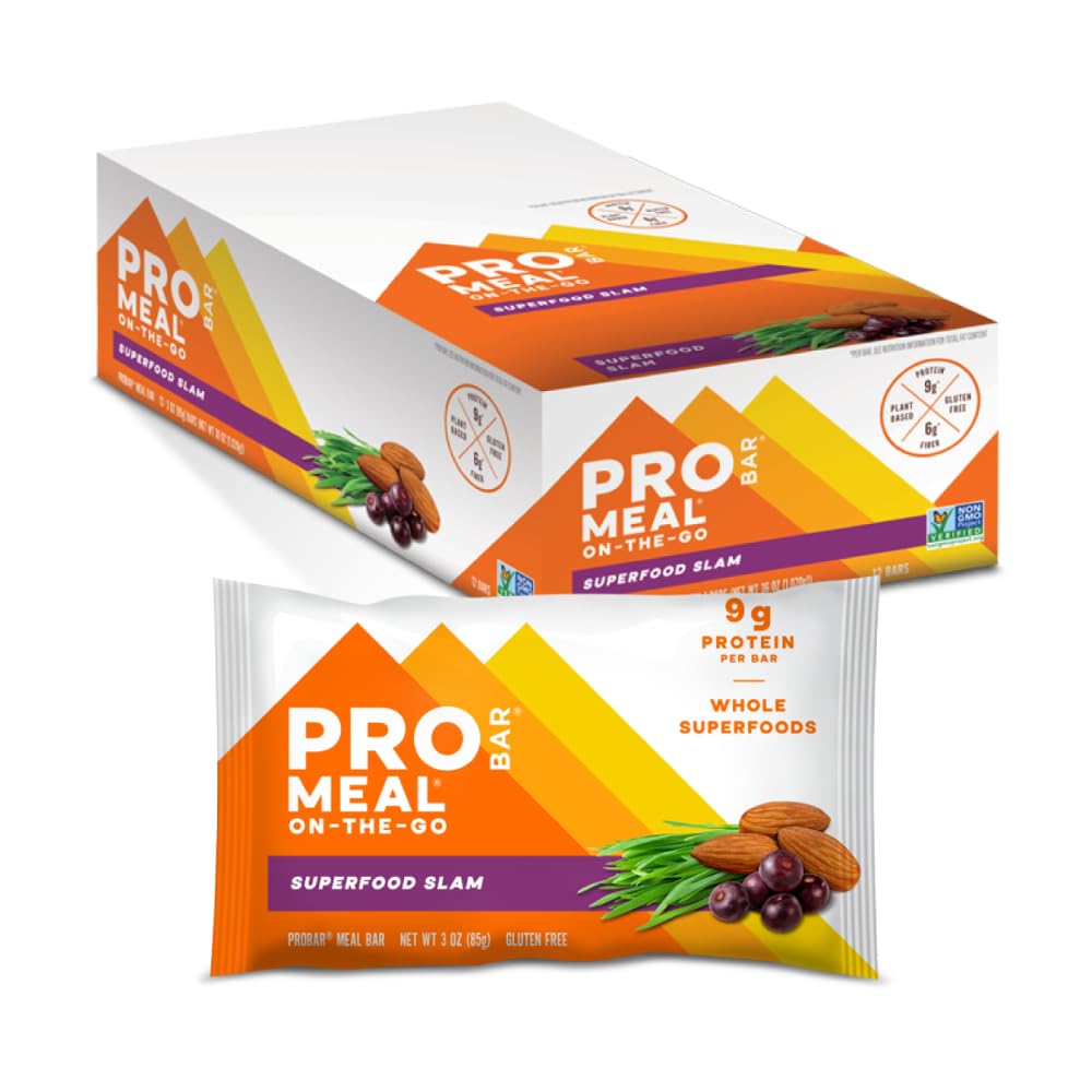 PROBAR Meal Bar Superfood Slam with acai berries for natural energy on the go