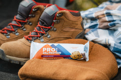 PROBAR Protein Bar Cookie Dough nutrition highlights 20g protein per bar for active days.