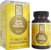 Probiogen Daily Digestive Balance bottle with capsules for gut support.