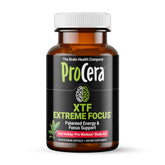 Procera XTF bottle label close-up highlighting branding and cognitive support potential