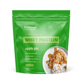 ProDough Gourmet Apple Pie tub displaying premium protein and flavor