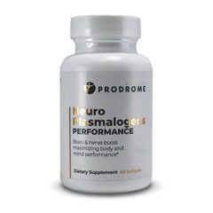 Prodrome Neuro softgels bottle close-up highlighting modern packaging for daily use