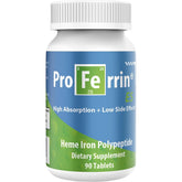 Proferrin ES bottle front shows a trusted USA-made supplement for daily iron support.