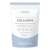 Progressive Laboratories Multi-Type Collagen Powder in watermelon flavor pour emphasizes refreshing hydration