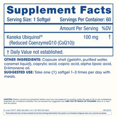 ProHealth Ubiquinol CoQ-10 softgels arranged for heart and energy support