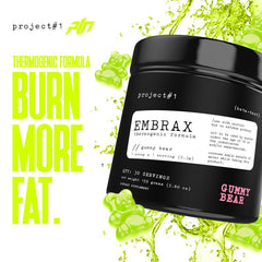 Project #1 Embrax preworkout mixer with an energized beverage ready.
