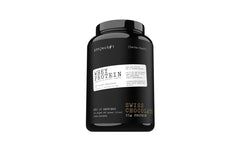 Project #1 Whey Protein Plus bottle pouring after a workout for rapid recovery.