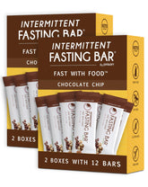 Prolon Fasting Bars Chocolate Chip packaging for on-the-go fasting support.