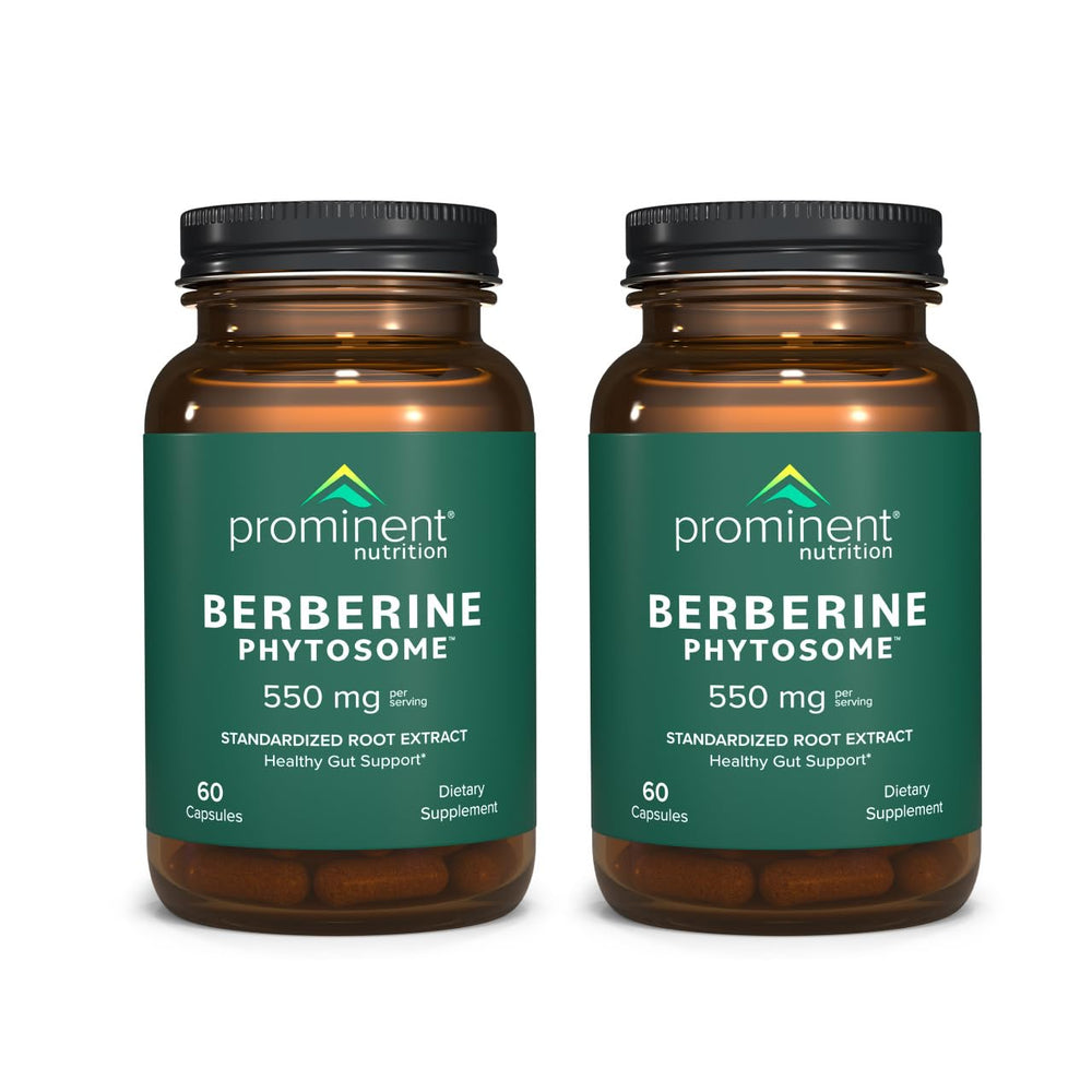 Prominent Nutrition Berberine Phytosome bottle promotes gut support