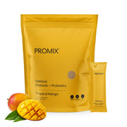 ProMix Nutrition Debloat bottle front shows mango flavor for daily digestion support