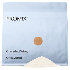 Promix Nutrition whey protein powder canister supports post-workout recovery with smooth mixing.