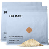 Promix Nutrition whey protein powder unflavored in a 2x5lb pack, ideal for versatile shakes