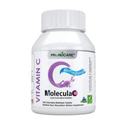 PRONUCARE Vitamin C buccal lozenge blueberry pack demonstrates a 100 mg daily dose for balanced support.