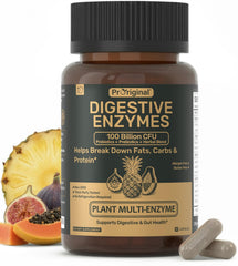 Proriginal Digestive Enzymes bottle front view for daily digestion support
