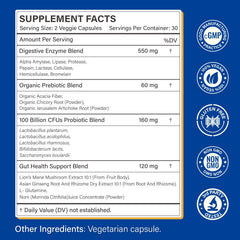Proriginal vegan capsules closeup indicating easy-to-swallow daily supplement.
