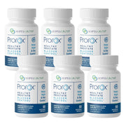 PROROX bottle front view highlights dual-action bladder and prostate support