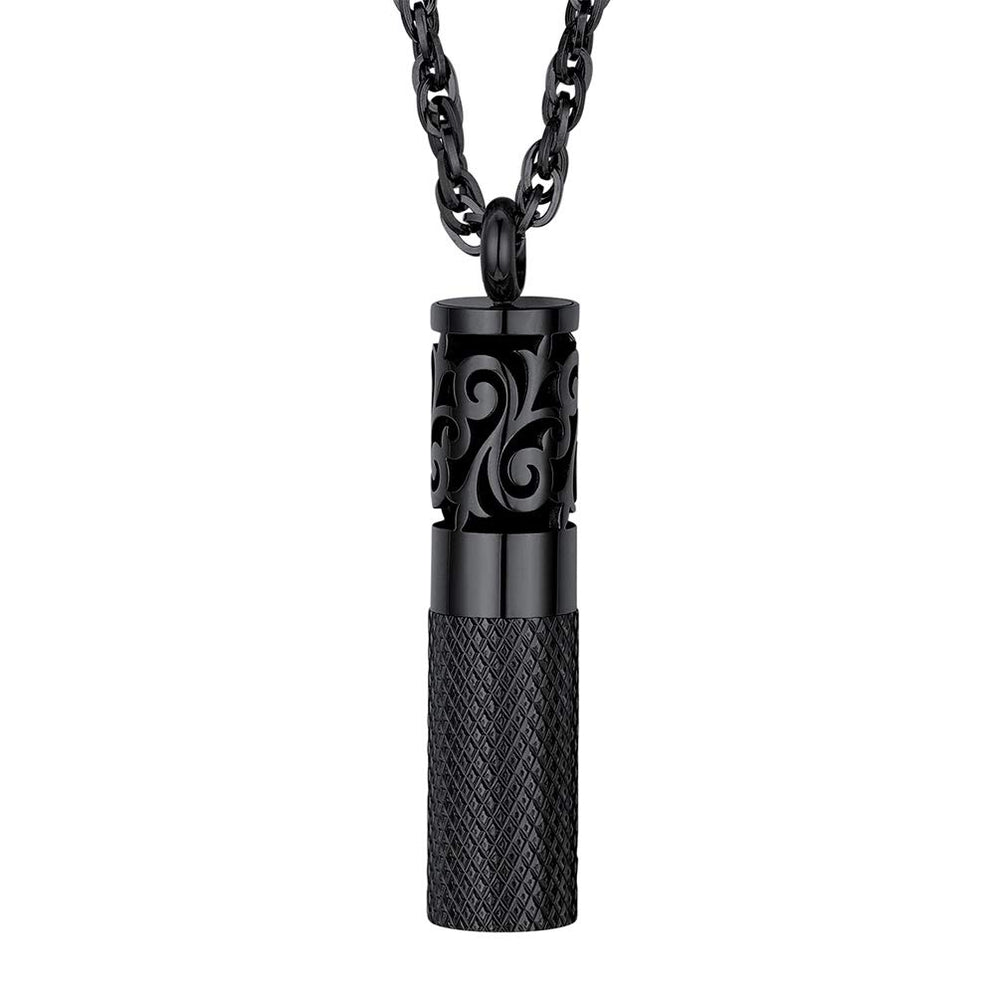 PROSTEEL perfume locket diffusing pendant for on-the-go essential oil use.