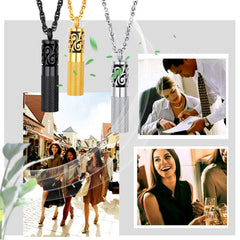 PROSTEEL necklace in hypoallergenic stainless steel for sensitive skin comfort.