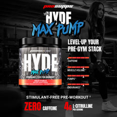 Scoop of PROSUPPS Mr Hyde Max Pump ready to mix for a pre-workout boost.