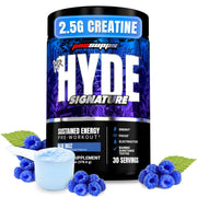 PROSUPPS Mr. Hyde Signature V2 blue razz bottle pour for sustained energy
