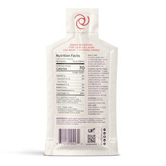 ProT Gold berry collagen pouch offers portable 17 g protein per serving.