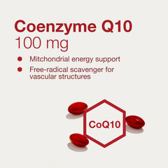 Protocol for Life Balance CoQ10 bottle on desk supports heart-friendly routine.