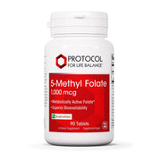 PROTOCOL FOR LIFE BALANCE 5-Methylfolate 1000mcg bottle for daily brain support