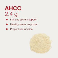 PROTOCOL FOR LIFE BALANCE AHCC Powder ingredients highlight mushroom-derived extract