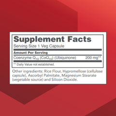 Protocol For Life Balance CoQ10 200 mg capsules in close-up for daily wellness
