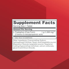 L-Tryptophan capsules close-up highlighting a simple nightly routine.