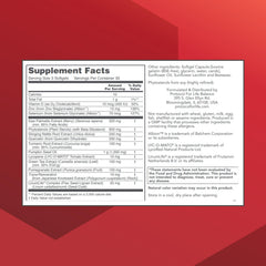 PROTOCOL FOR LIFE BALANCE Prostate-B label close-up shows urinary health support.