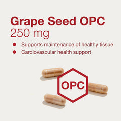 Protocol For Life Balance grape seed ingredients: rutin and amla extract enrich the formula.