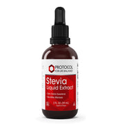 Protocol for Life Balance stevia liquid extract bottle ready for zero-calorie sweetening.