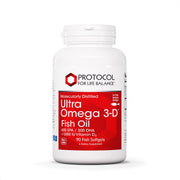 PROTOCOL FOR LIFE BALANCE Ultra Omega 3-D softgels in bottle for daily omega-3 support
