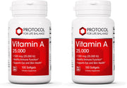 PROTOCOL FOR LIFE BALANCE Vitamin A bottle for eye health support