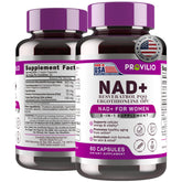 Provilio NAD+ for Women bottle ready for daily energy support.
