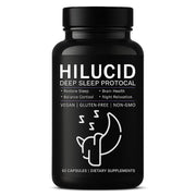 Pucges Hilucid deep sleep bottle ready for nightly relaxation and cortisol balance