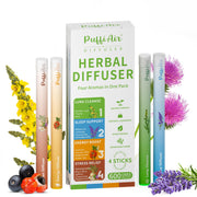 PUFFIAIR green pen-diffuser ready for energetic mornings.