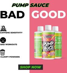 Pump Sauce Tropical Pumpsicle bottle-label, full-spectrum liquid formula designed to support blood flow during training.