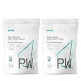 Puori PW1 Bourbon Vanilla tub ready for post-workout shake, protein-rich option