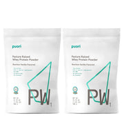 Puori PW1 Bourbon Vanilla tub ready for post-workout shake, protein-rich option