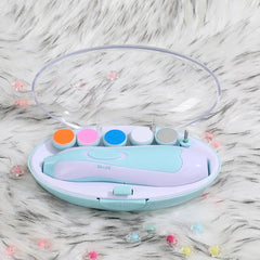 PUPZY Baby Nail Trimmer: whisper-quiet operation at 35dB for calm sessions.