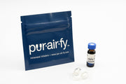 Pur-Air-Fy wearable inhaler peppermint front view enabling discreet focus support