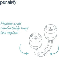 Pur-Air-Fy wearable inhaler peppermint soft medical-grade material for all-day comfort