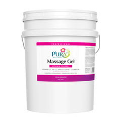 PURA 1st Vitamin Therapy massage gel bottle for skin hydration during massage