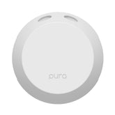 Pura 4 diffuser with ambient LED light enhances mood and ambiance.