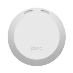 Pura 4 diffuser with ambient LED light enhances mood and ambiance.