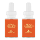 Pura Allos Ginger Clementine refill pack for energizing home fragrance