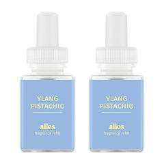 Pura Allos Ylang Pistachio refill pack for a calming home scent.